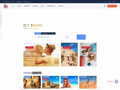 ctetravel.com snapshot