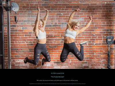 www.pocketblondefitness.com snapshot