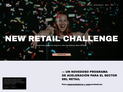 newretailchallenge.com snapshot