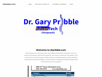 drpribble.com snapshot