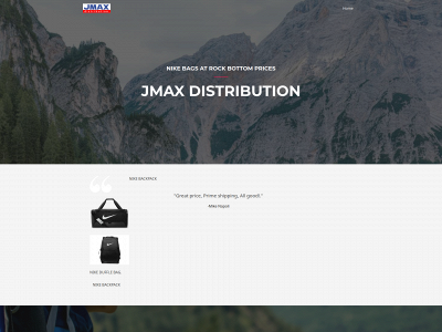 jmaxdistribution.com snapshot