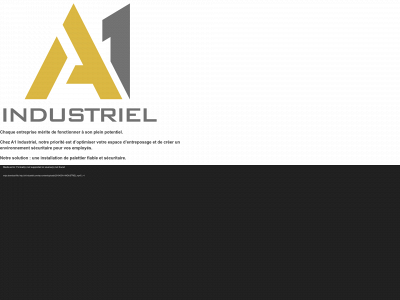 a1industriel.com snapshot