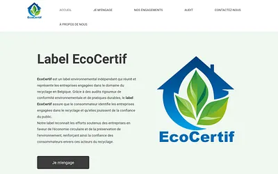 ecocertif.be snapshot