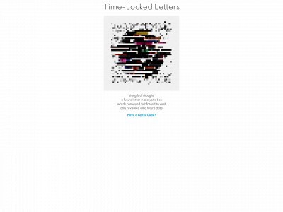 timelockedletters.com snapshot