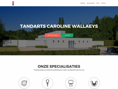 tandartswallaeys.be snapshot