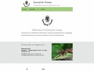 synnejyskesvampe.dk snapshot