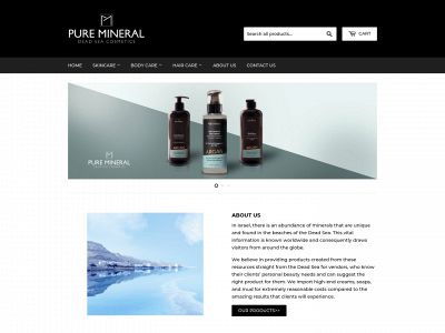 puremineral.ca snapshot