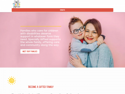speciallygifted.org snapshot