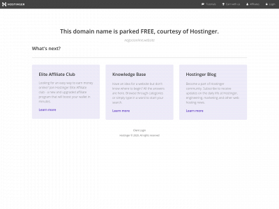 negocionline.website snapshot