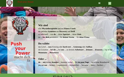 pushyourpower.com snapshot
