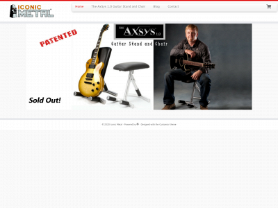 iconicmetal.com snapshot