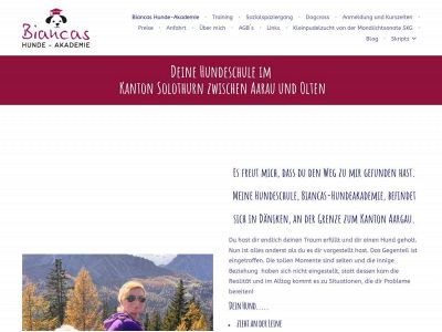 biancas-hundeakademie.ch snapshot