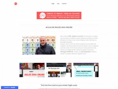 eins-english.weebly.com snapshot