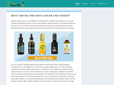thebestpurecbdoil.com snapshot