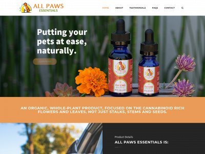 allpawsessentials.com snapshot