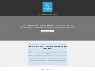tvswebdevelopment.co.za snapshot