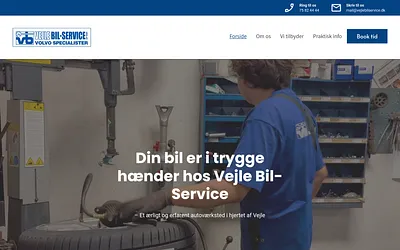 vejlebilservice.dk snapshot