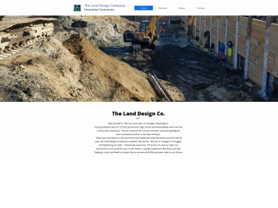 thelanddesignco.com snapshot
