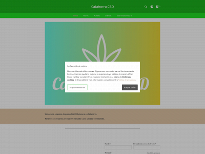 calahorracbd.com snapshot