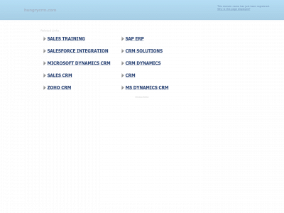 hungrycrm.com snapshot