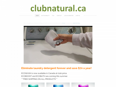 www.clubnatural.ca snapshot