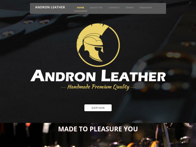 andron-leather.com snapshot