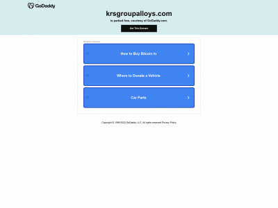 krsgroupalloys.com snapshot