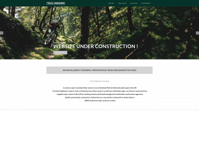 www.trailunknown.com snapshot