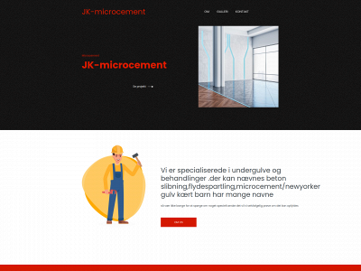 jk-microcement.dk snapshot