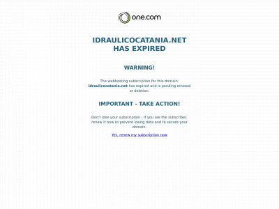 idraulicocatania.net snapshot