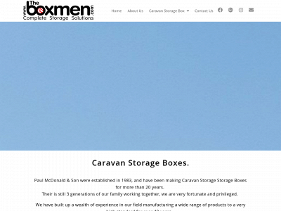 theboxmen.com snapshot