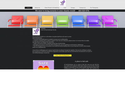 3dpsychotherapy.org snapshot