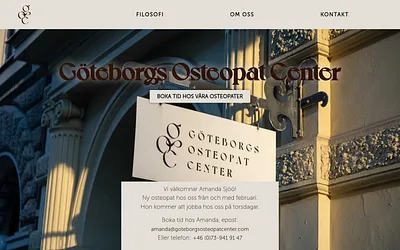 goteborgsosteopatcenter.com snapshot