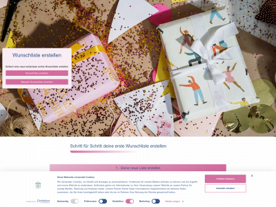 online-wunsch-liste.de snapshot