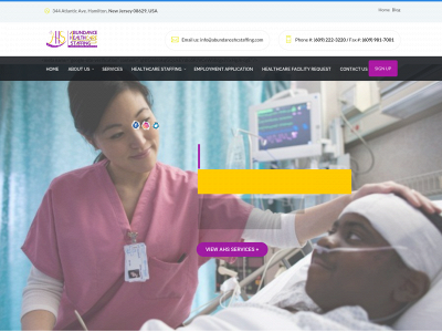 abundancehcstaffing.com snapshot