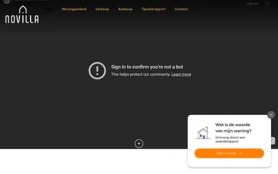 novilla.nl snapshot