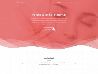 beaumonde.lt snapshot