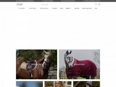 pamrideudstyr.dk snapshot