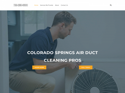 www.coloradospringsairductcleaningcs.com snapshot