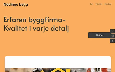 nodingebygg.se snapshot