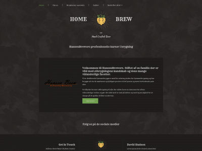 hansenbrewers.dk snapshot