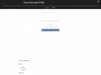 functionandfolly.com snapshot