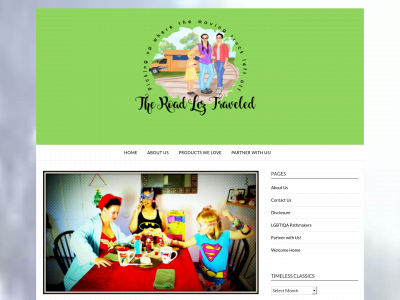 theroadleztraveled.com snapshot