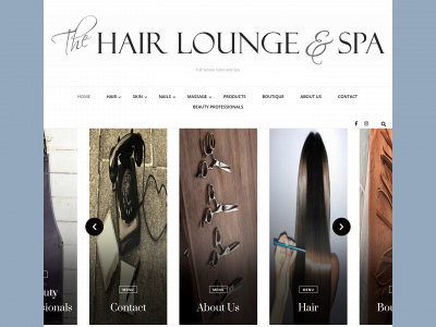 thehairloungespa.com snapshot