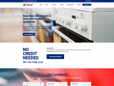 theappliancecenter.com snapshot