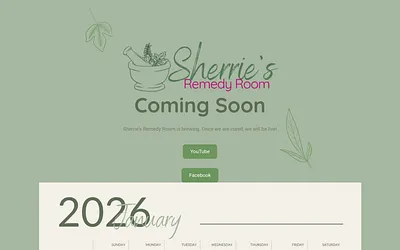sherriesremedyroom.com snapshot