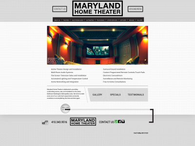 maryland-hometheater.com snapshot
