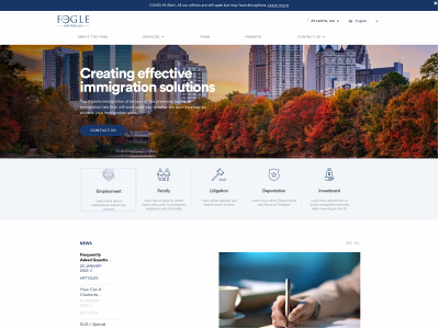 foglelaw.com snapshot