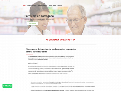 www.farmaciaramonycajal.es snapshot