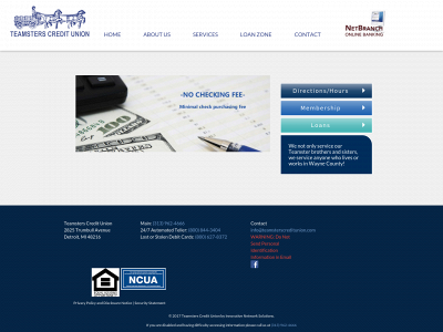 teamsterscreditunion.com snapshot